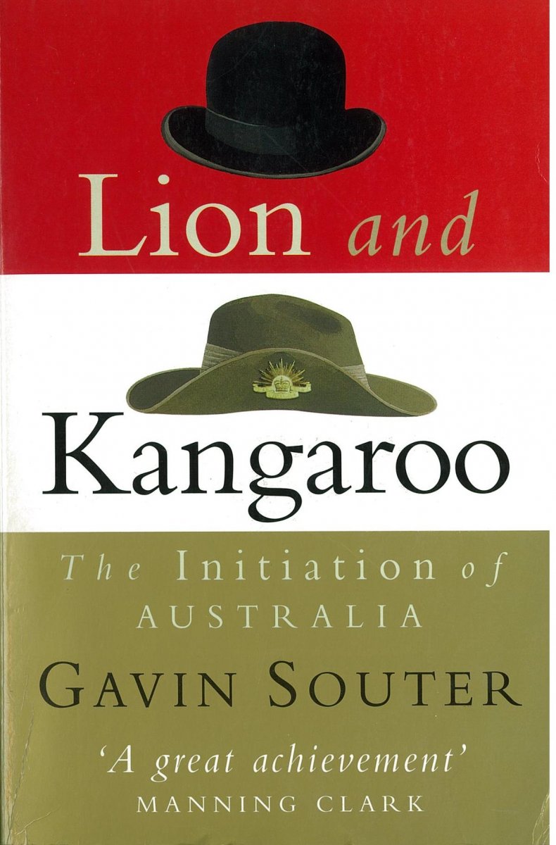 federation lion kangaroo